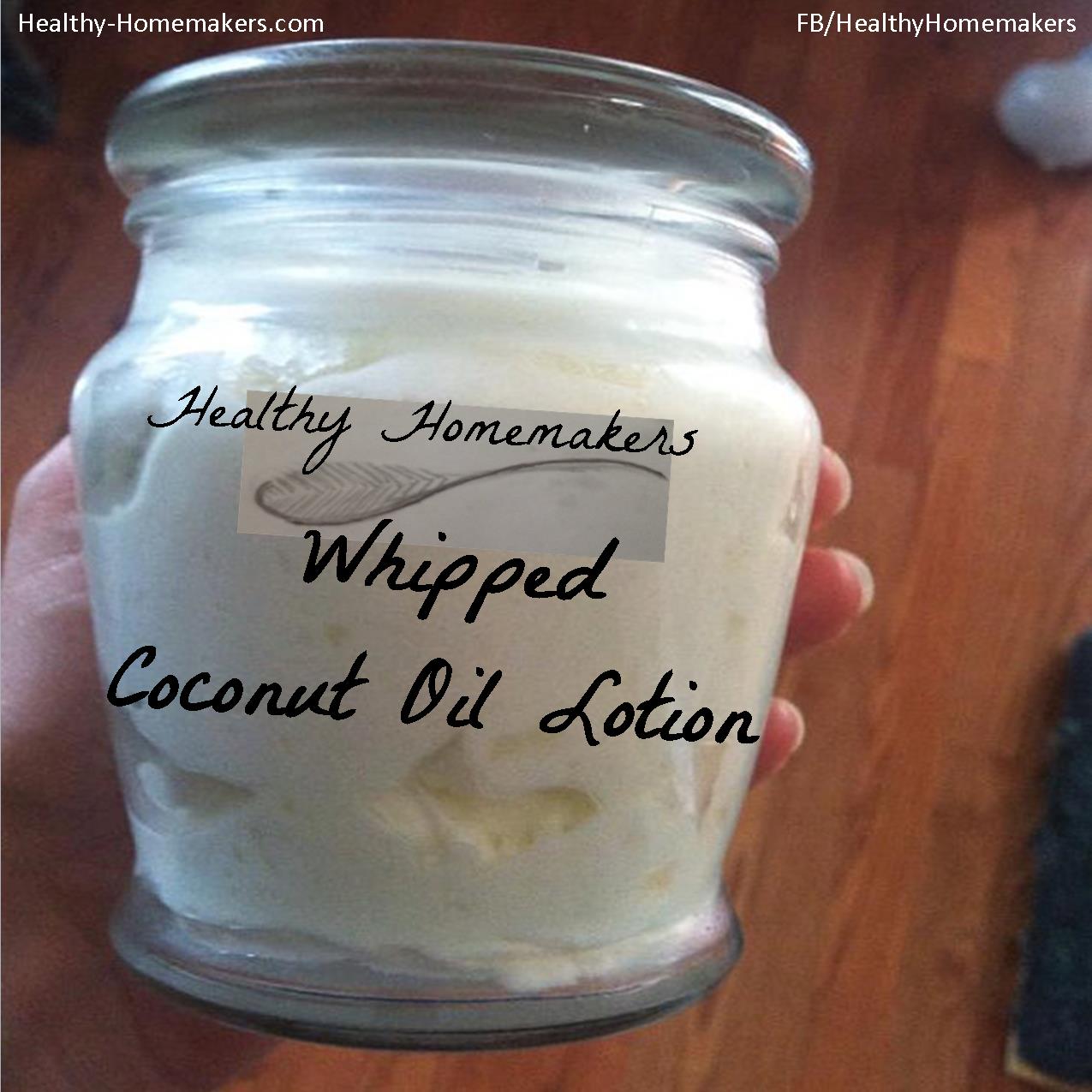 Whipped coconut oil lotion – homemade | Gardengal Bevy